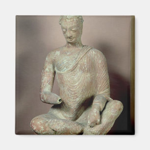 Buddha setzte in der Meditation, von Fondukistan Magnet