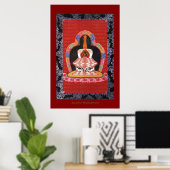 Buddha Shakyamuni 4 Religious Art Poster Series (Heimbüro)