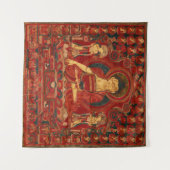 Buddha Shakyamuni als Herr des Munis Wandteppich (Vorderseite (Horizontal))