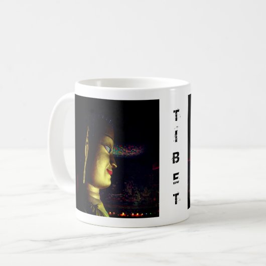 Buddha Shakyamuni - Der Himalaya, Dharma Kaffeetasse (Vorderseite Links)