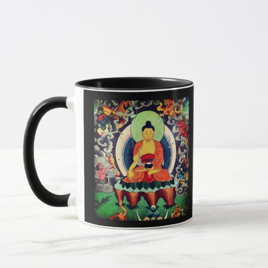 Buddha Shakyamuni - Der Himalaya, Dharma Tasse (Links)