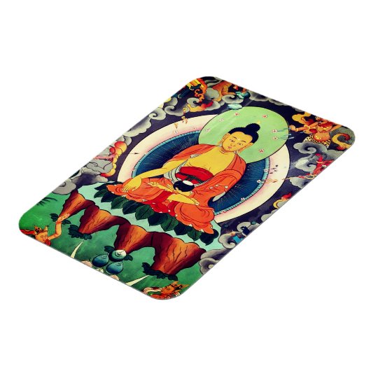 Buddha Shakyamuni, Himalaya - Nepal Magnet (Linke Seite)