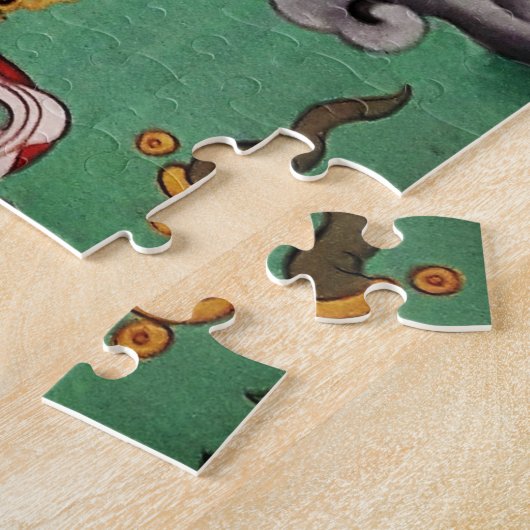 Buddha Shakyamuni & Mitgefühl, Himalayas (Dharma) Puzzle (Seite)