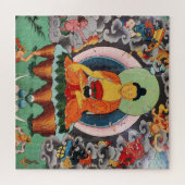 Buddha Shakyamuni & Mitgefühl, Himalayas (Dharma) Puzzle (Horizontal)