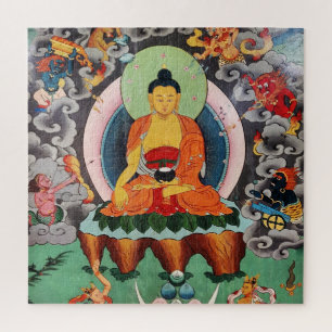 Buddha Shakyamuni & Mitgefühl, Himalayas (Dharma) Puzzle
