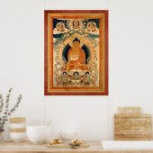 Buddha Shakyamuni Thangka Poster (Küche)