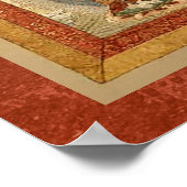 Buddha Shakyamuni Thangka Poster (Ecke)