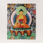 Buddha Shakyamuni, tibetische Malerei, Buddhismus Puzzle (Vertikal)