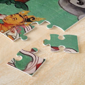 Buddha Shakyamuni, tibetische Malerei, Buddhismus Puzzle (Seite)