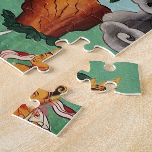 Buddha Shakyamuni, tibetischer Buddhismus / Dharma Puzzle (Seite)