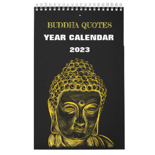 Buddha Siddharta Year Calendar 2023 Quotes Kalender