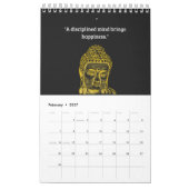 Buddha Siddharta Year Calendar 2023 Quotes Kalender (Feb 2027)