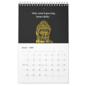 Buddha Siddharta Year Calendar 2023 Quotes Kalender (Mär 2027)