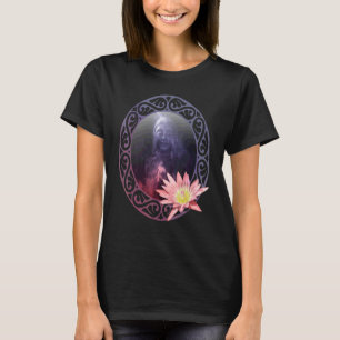 Buddha Siddhartha Gautama Lotus-Blume Modekleidung T-Shirt
