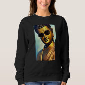 Buddha Siddhartha Gautama Sunglasses Religion Indi Sweatshirt (Vorderseite)