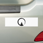 Buddha silent autoaufkleber (Auf Auto)