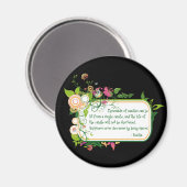 Buddha Single Candle Quote Magnet (Vorderseite/Rückseite)
