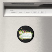 Buddha Single Candle Quote Magnet (In Situ (Geschirrspüler))