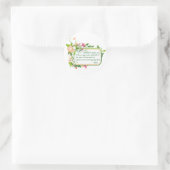 Buddha Single Candle Quote Runder Aufkleber (Tasche)