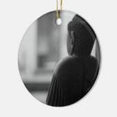 Buddha sitzt in Meditation Keramik Ornament (Links)