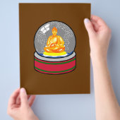 Buddha Snow Globe Flyer (Hand)