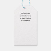 Buddha, spirituelle Meditation Geschenkanhänger (Rückseite)