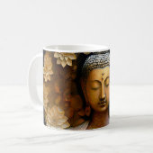 Buddha, spirituelle Meditation Kaffeetasse (Vorderseite Links)