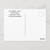 Buddha, spirituelle Meditation Postkarte (Rückseite)