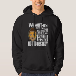 Buddha Sprichwort Freiheit Buddhistischer Frieden Hoodie