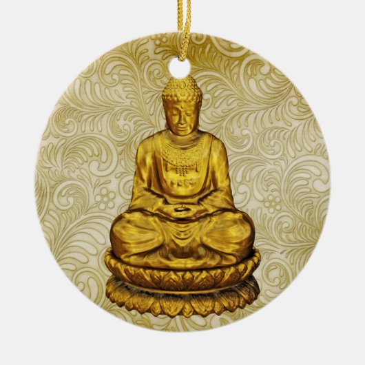 Buddha - SRF Keramikornament (Vorne)