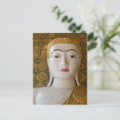 Buddha Staat Portrait Postkarte (Stehend Vorderseite)