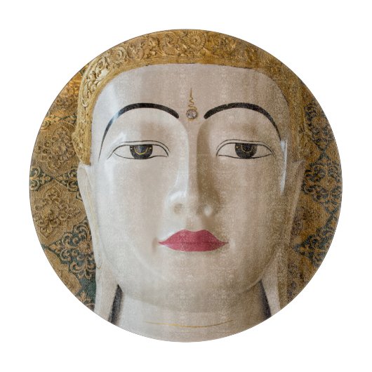 Buddha Staat Portrait Schneidebrett (Vorderseite)