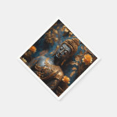 Buddha Standard Cocktail White Paper Napkins Serviette (Ecke)