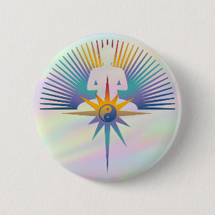 Buddha Star 3D   Farblicht Button