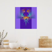 Buddha Star 3D | Lillila Poster (Küche)