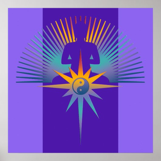 Buddha Star 3D | Lillila Poster (Vorne)