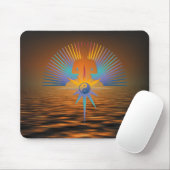 Buddha Star 3D Mousepad (Mit Mouse)