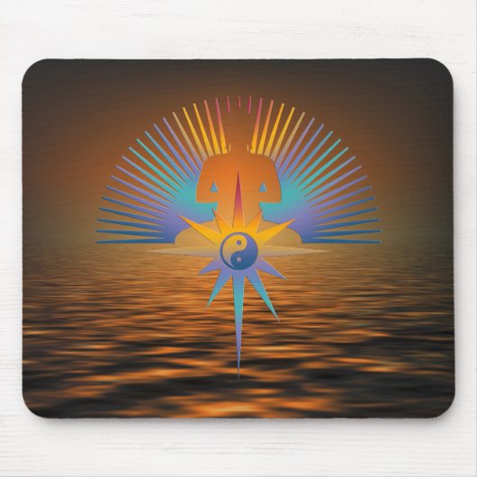 Buddha Star 3D Mousepad (Vorne)