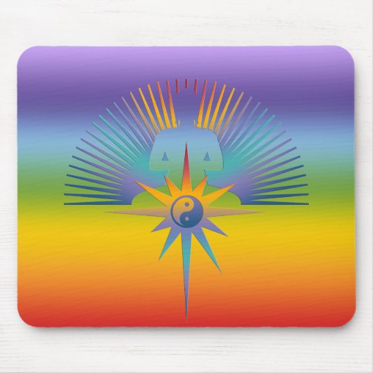 Buddha Star 3D Mousepad (Vorne)