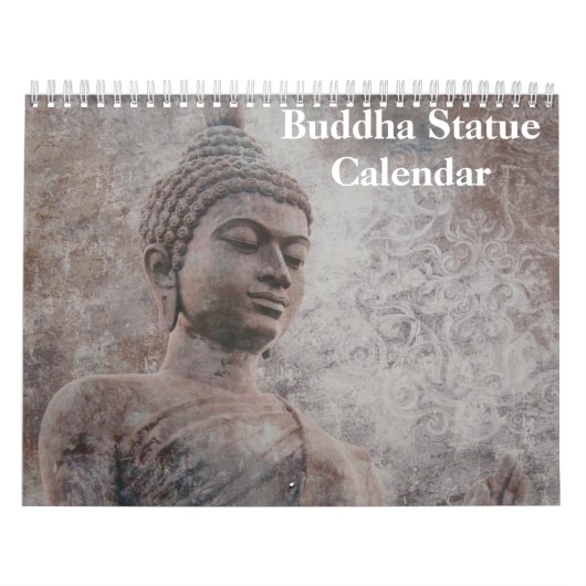 Buddha Statue 2025 Kalender (Titelbild)
