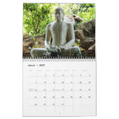 Buddha Statue 2025 Kalender (Mär 2027)