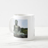 Buddha Statue Buddhismus Kaffeetasse (Vorderseite Links)