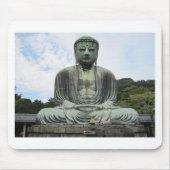 Buddha Statue Buddhismus Mousepad (Vorne)