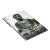 Buddha Statue Buddhismus Notizblock (Rechte Seite)