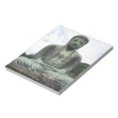 Buddha Statue Buddhismus Notizblock (Rotiert)