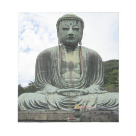 Buddha Statue Buddhismus Notizblock