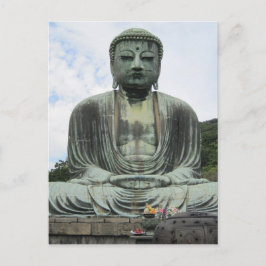 Buddha Statue Buddhismus Postkarte