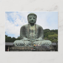 Buddha Statue Buddhismus Postkarte