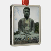 Buddha Statue Buddhismus Silbernes Ornament (Rechts)