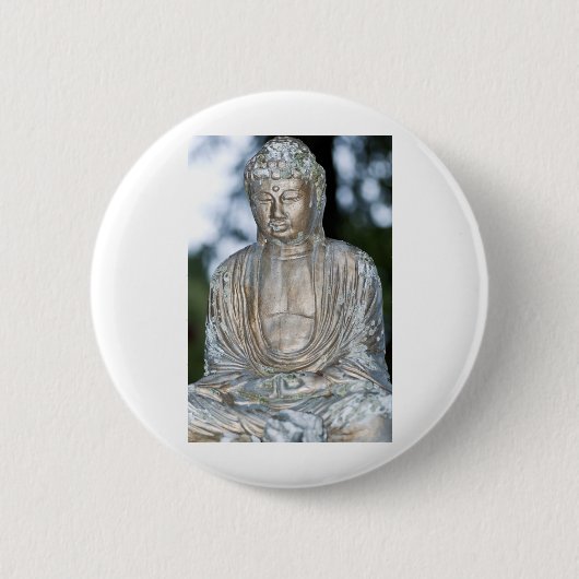 Buddha-Statue Button (Vorderseite)